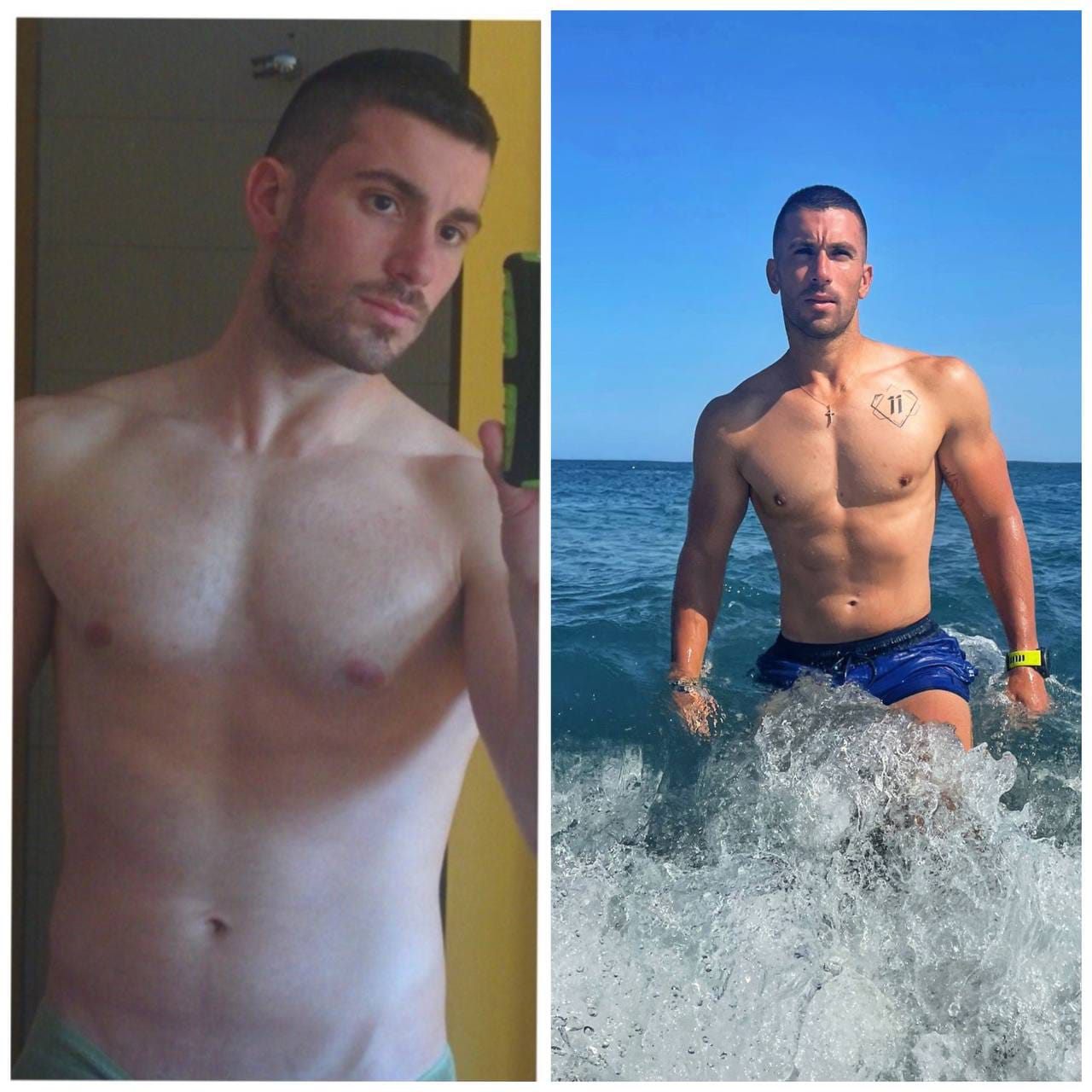 Transformación real de definición y aumento de masa muscular en VC Fit Valdepeñas: antes y después