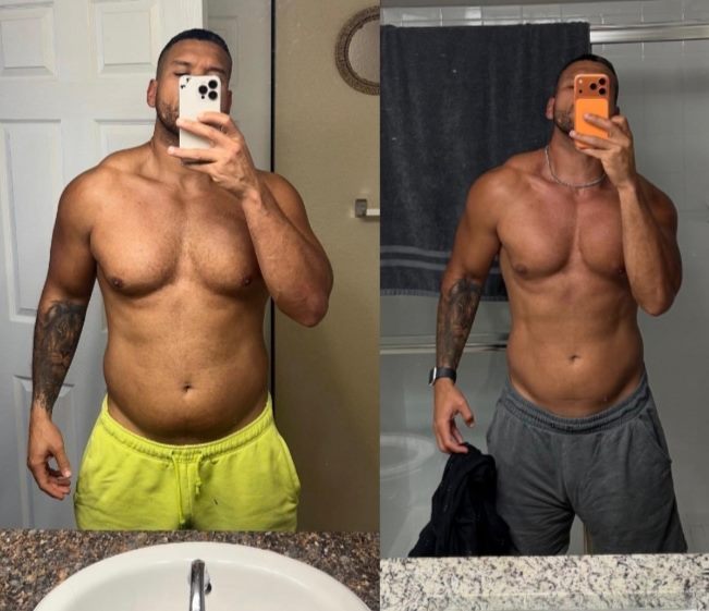 Transformación real de definición y aumento de masa muscular en VC Fit Valdepeñas: antes y después