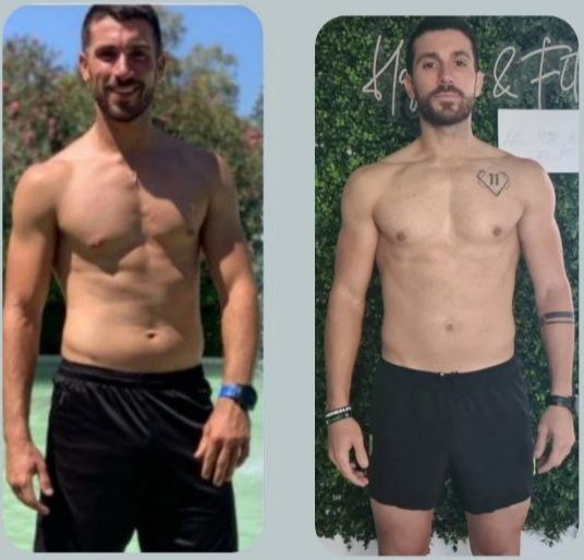 Transformación real de definición y aumento de masa muscular en VC Fit Valdepeñas: antes y después