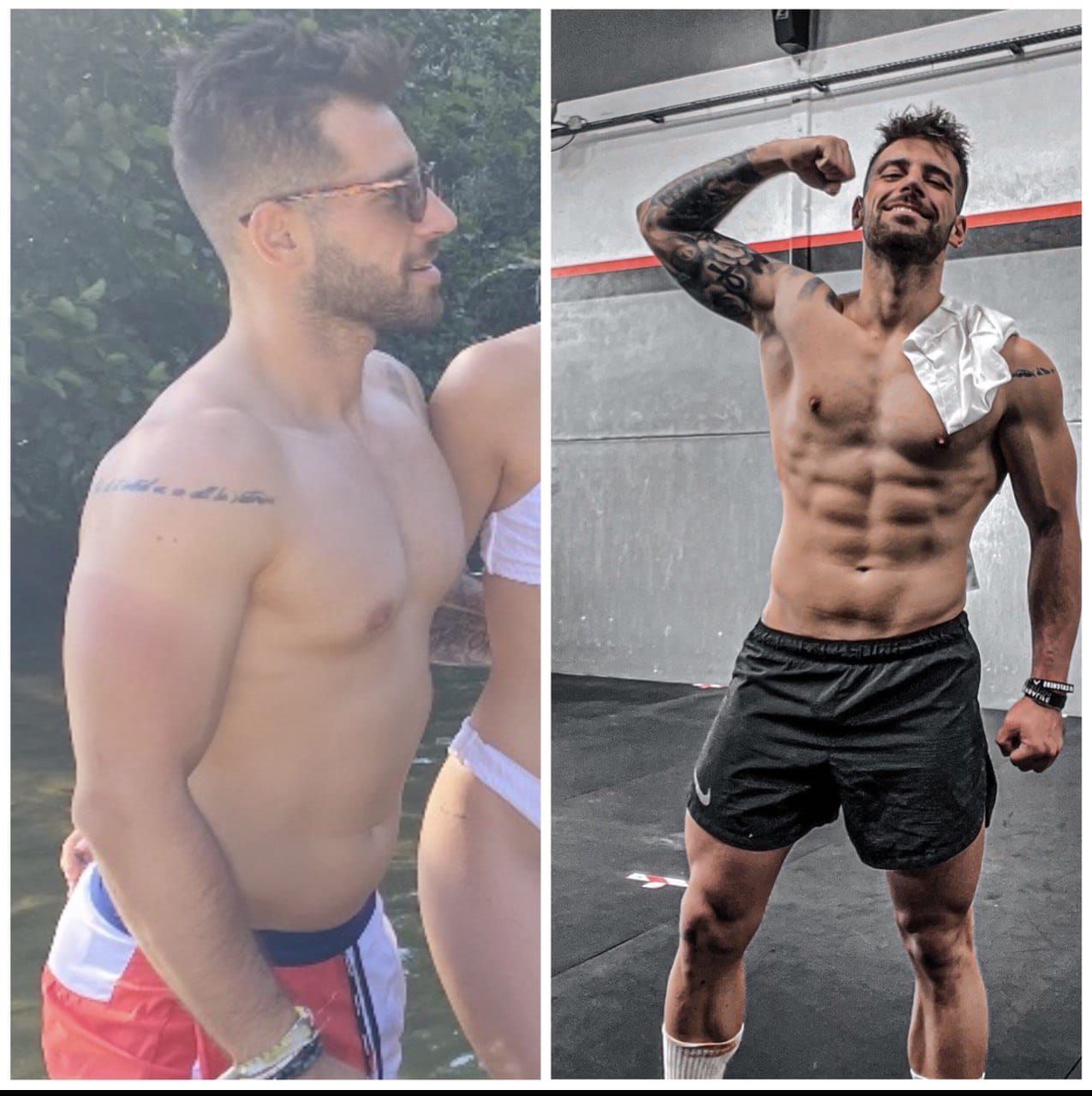 Transformación real de definición y aumento de masa muscular en VC Fit Valdepeñas: antes y después