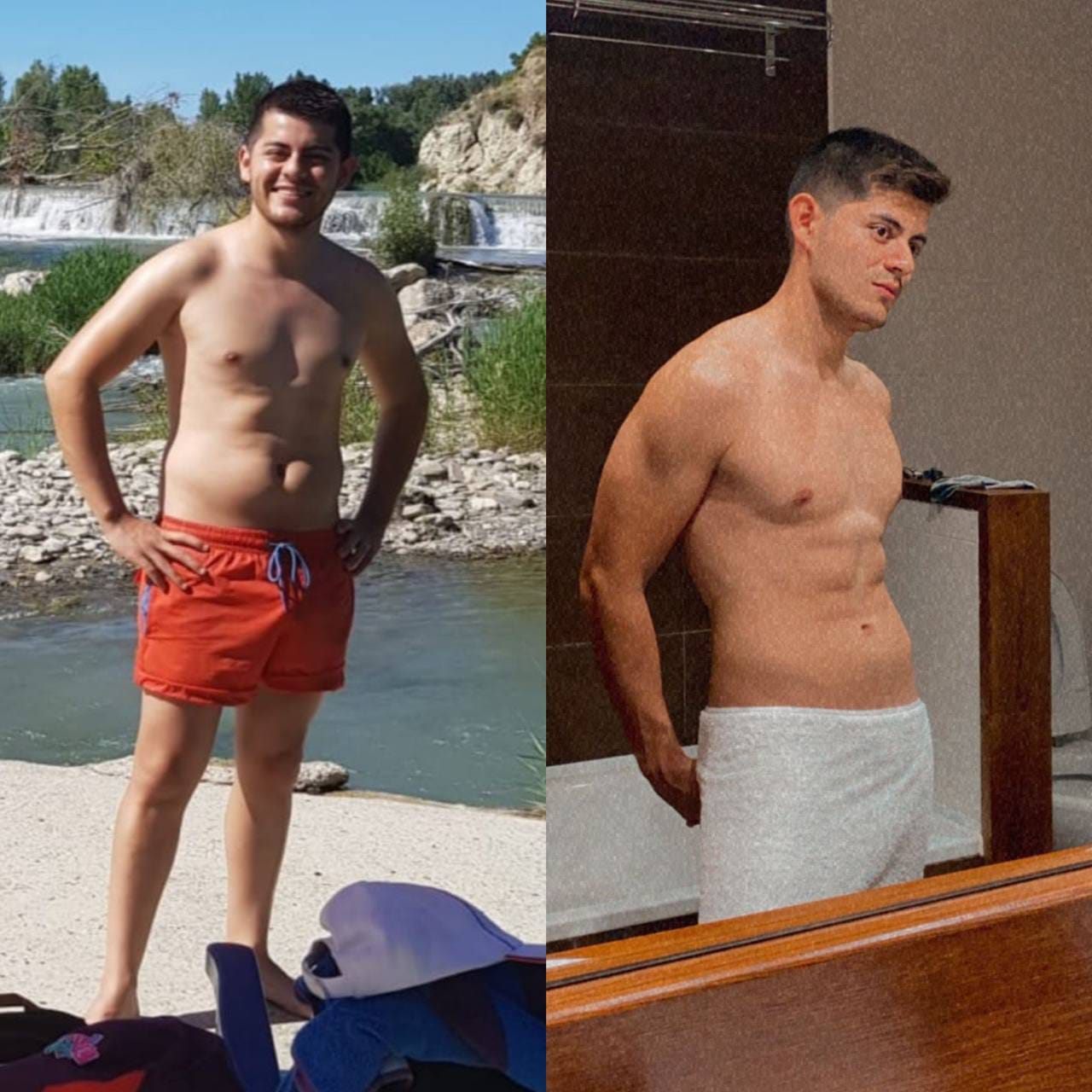 Transformación real de definición y aumento de masa muscular en VC Fit Valdepeñas: antes y después