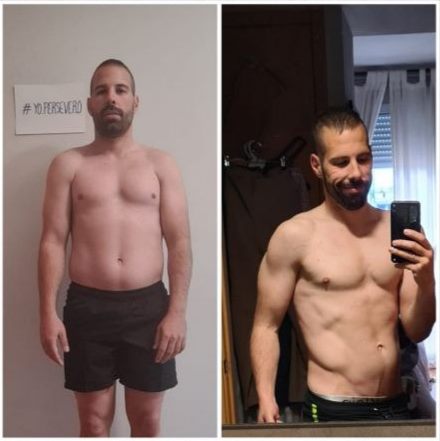 Transformación real de definición y aumento de masa muscular en VC Fit Valdepeñas: antes y después