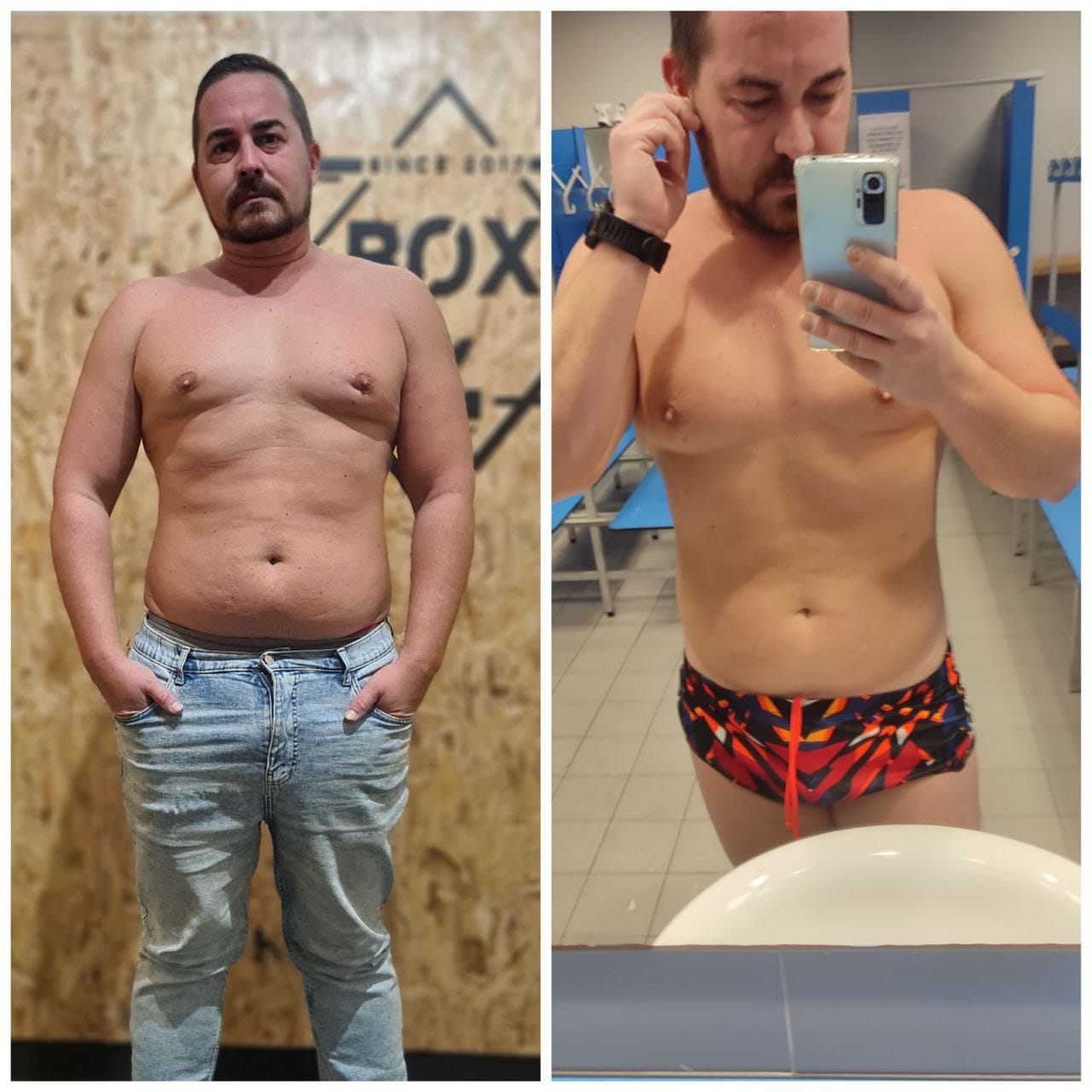 Transformación real de pérdida de peso y grasa en VC Fit Valdepeñas: antes y después