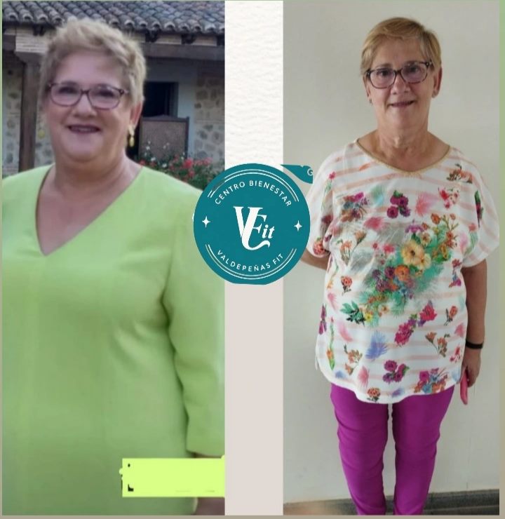 Transformación real de pérdida de peso y grasa en VC Fit Valdepeñas: antes y después